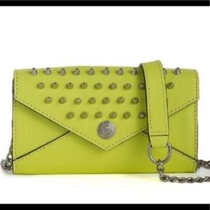 Studded Wallet on a Chain - Mini' Crossbody Bag
